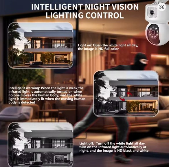 2K 4MP Smart Security Protection Wireless Monitoring Indoor Baby Pet Monitor 2.4 gallery