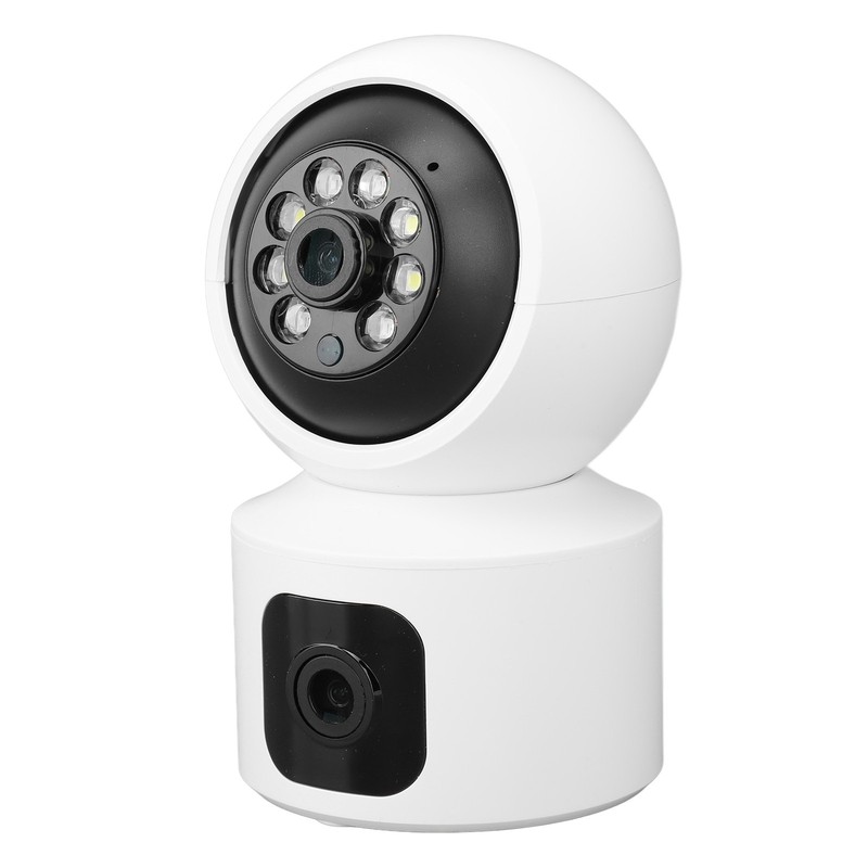 Indoor Security Camera 2160x1920 Dual Lens 2 Way Talk Night 360 Degree gallery