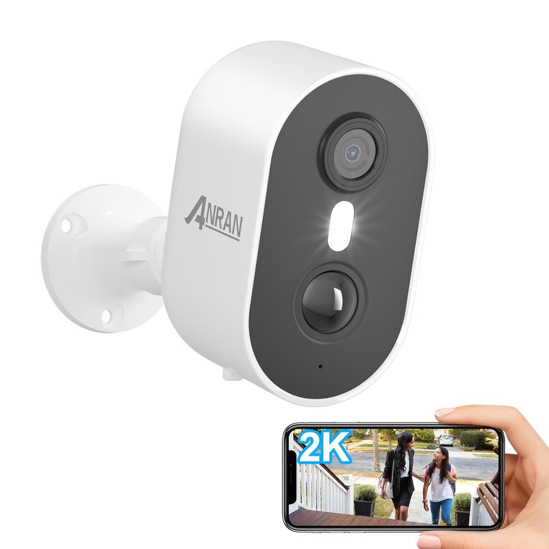Security Cameras Wireless Outdoor,2K 3MP Battery Powered Indoor Home Security…