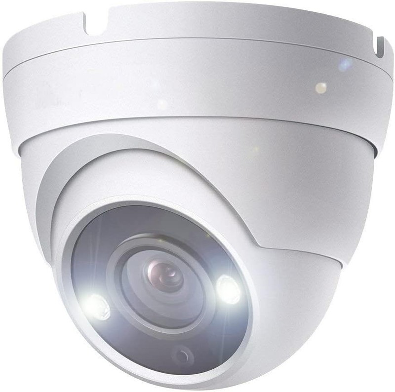 4MP Dome TVI AHD CCTV 4IN1 Camera Color Night Vision Metal Housing 2.8mm