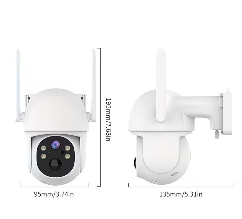 Security Surveillance Cameras, High-Quality Solar Panel Charging, Large-Capacity gallery