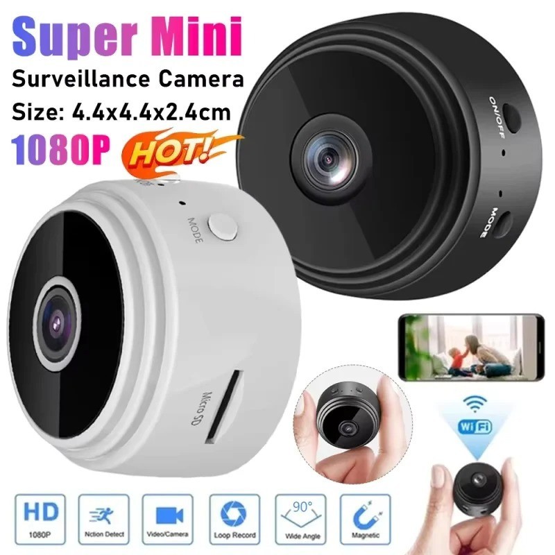 Mini WiFi Smart Camera – Wireless HD Security Cam for Home, Pets & Baby Monitor gallery