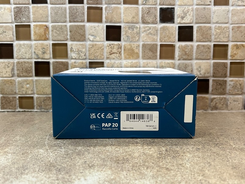 Eufy SoloCam S220 2K Wi-Fi Outdoor Solar Bullet Camera gallery