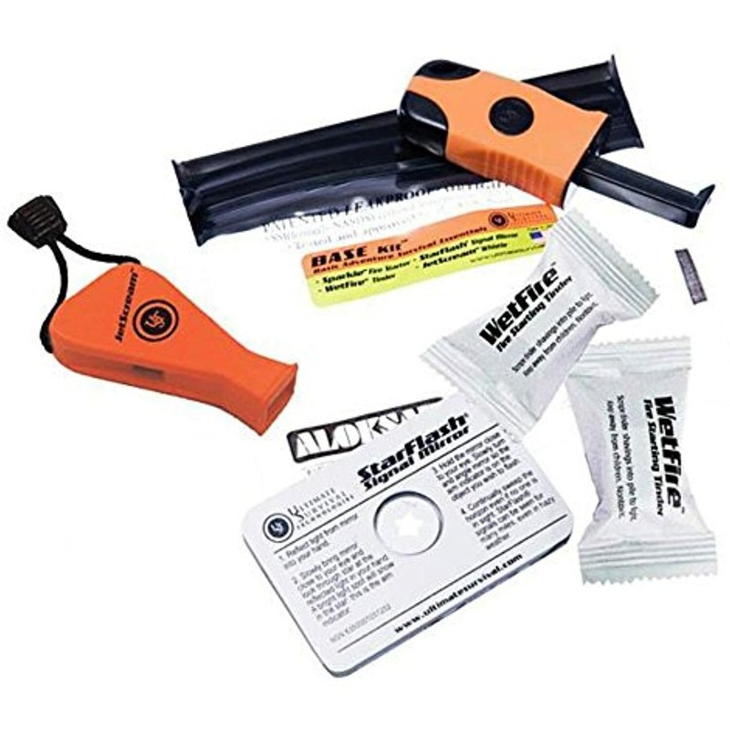 Ultimate Survival Basic Adventure Survival Essentials Kit Waterproof Bag