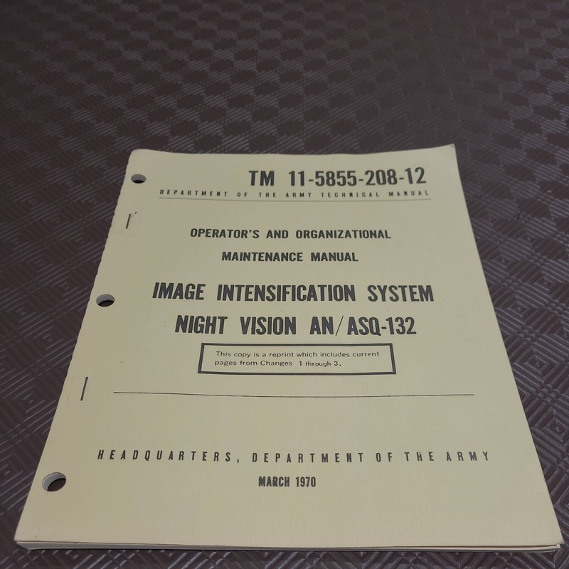IMAGE INTESIFICATION SYSTEM NIGHT VISION AN/ASQ-132