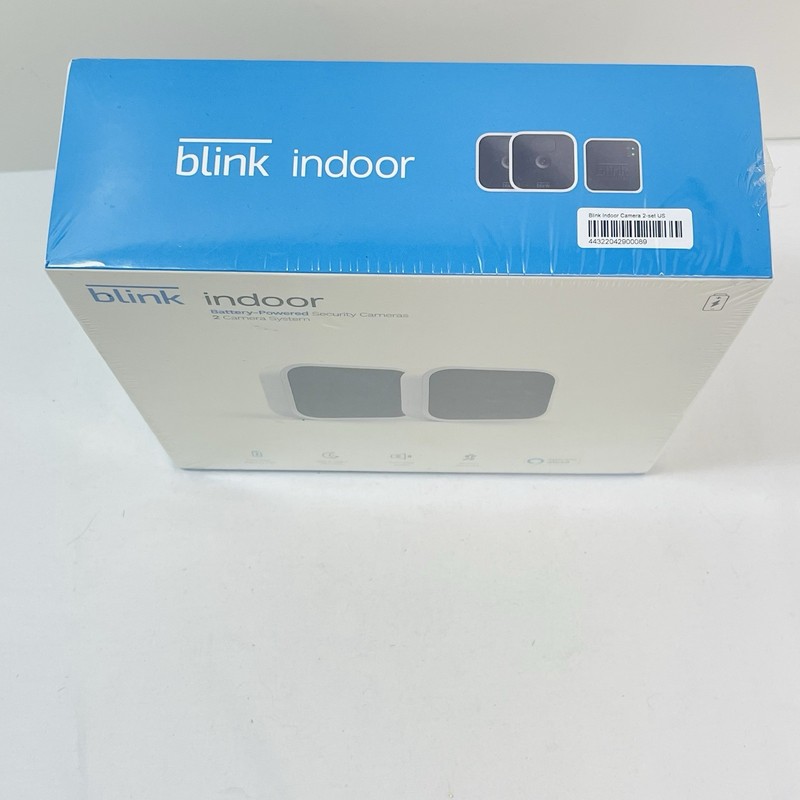 Blink Indoor Security Camera - 2 Camera Kit, Brand New And Factory Sealed gallery