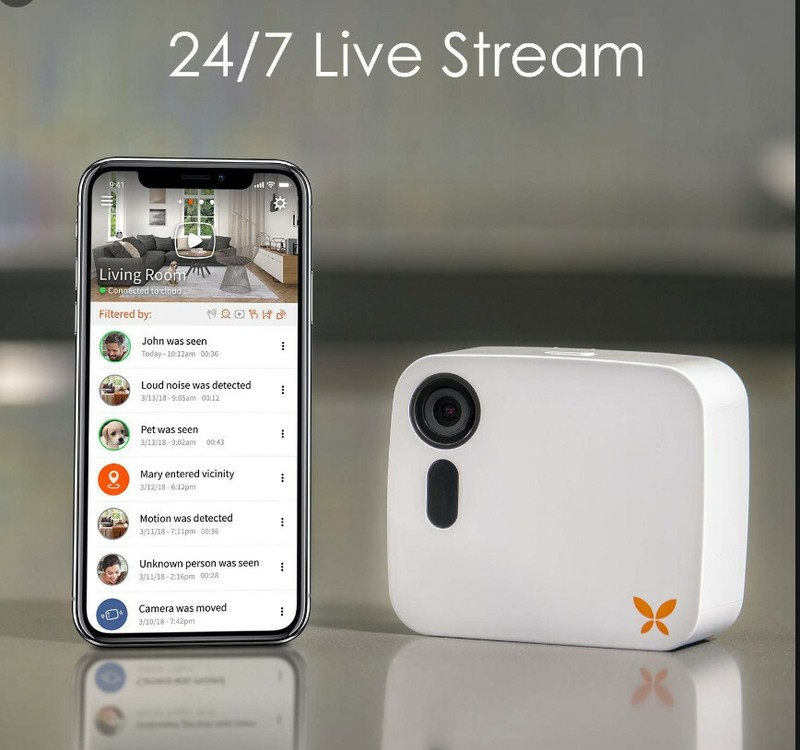 Butterfleye: Smart & Versatile Monitoring Camera - New & Shrink Wrapped in Box gallery