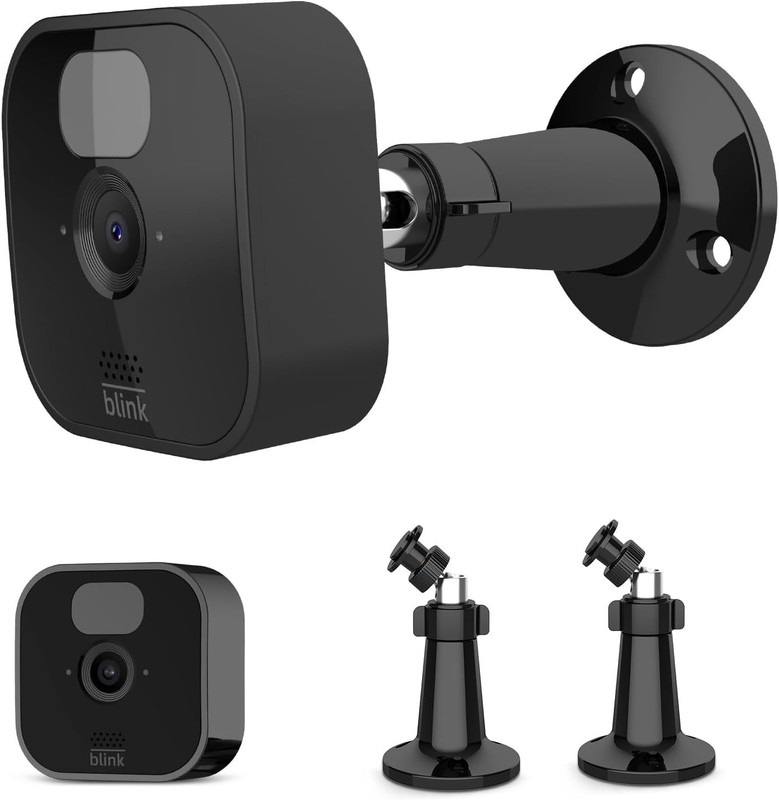 Blink Outdoor Camera Mount, 360 Degree Adjustable Indoor/Outdoor Wall Black gallery