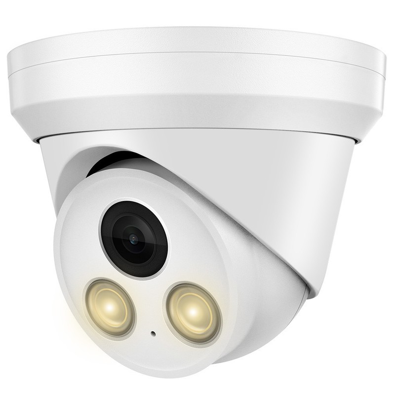 VIKYLIN 8MP Full-Color POE MIC Security Camera Outdoor 24/7 Colorful IP67 Turret gallery