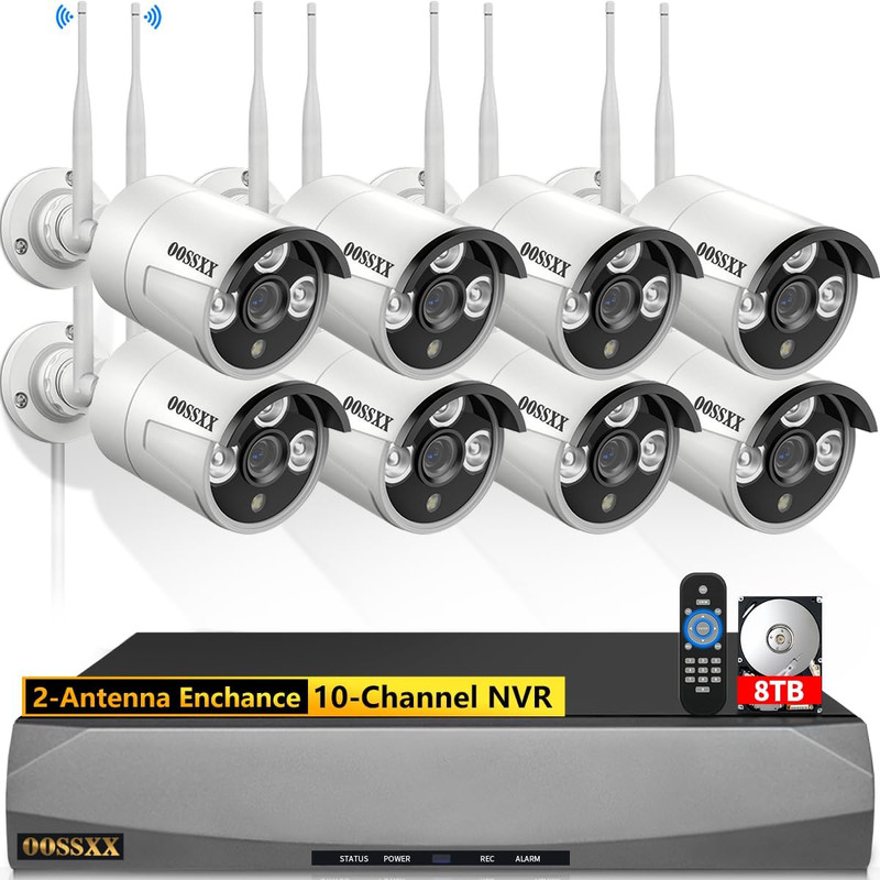 2026 Wireless Outdoor Security Camera System, 120 Days Storage, No Fees