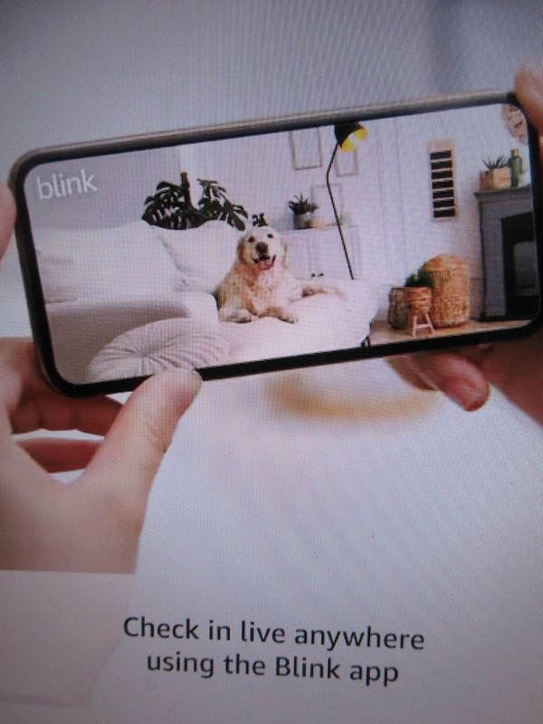 Blink Mini Indoor Wired 1080p Wi-Fi Security Camera in White gallery