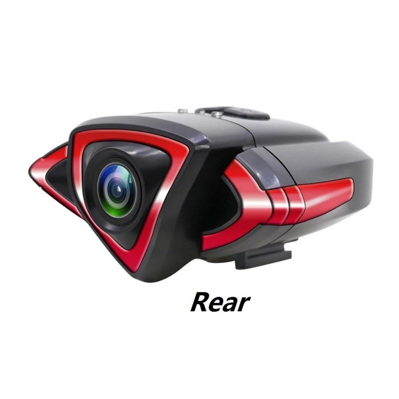 Bicycle Riding Camera Recorder Kit DV Remote Control Turn Signal Warning Light