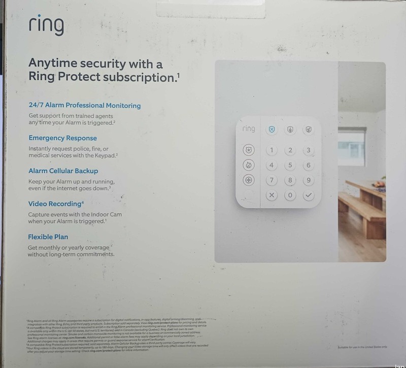 Ring Gen 2 Indoor Cam 2 and 8pc Alarm Kit gallery