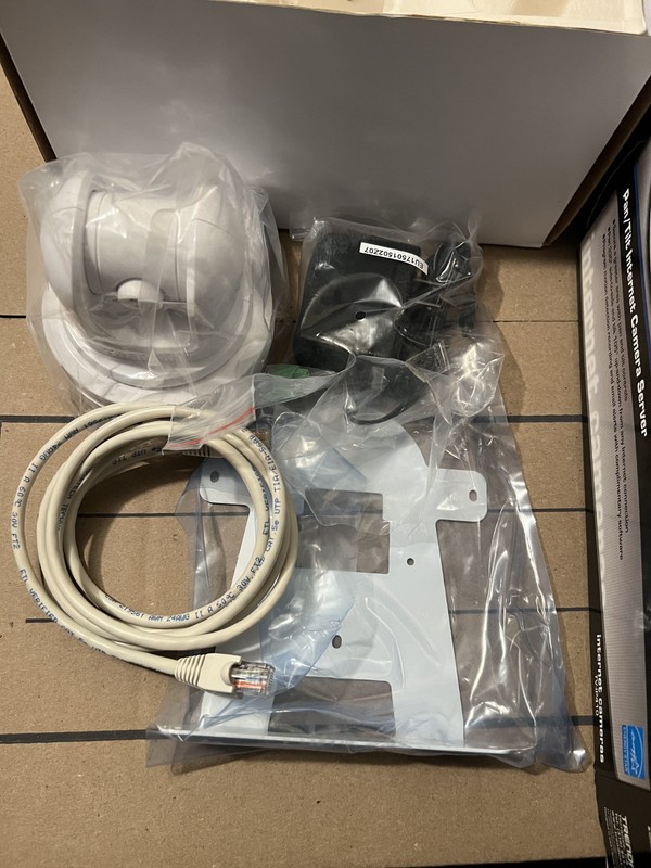 TRENDnet Pan/Tilt Internet Camera Server TV-IP410 New In Box gallery