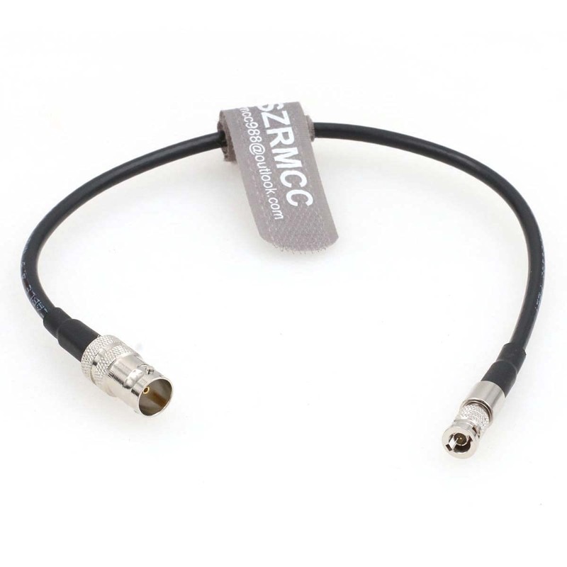 SZRMCC Micro BNC to BNC Female 12G HD SDI Coaxial Cable High Density