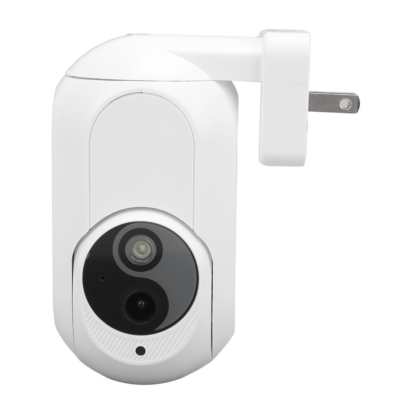 3MP HD Plug In Surveillance Camera 360 Degree Panoramic View Intelligent WIFI gallery
