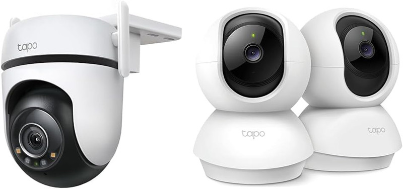 Tp-Link 2K QHD Pan/Tilt Outdoor Security Camera with 360° View and Motion Track gallery