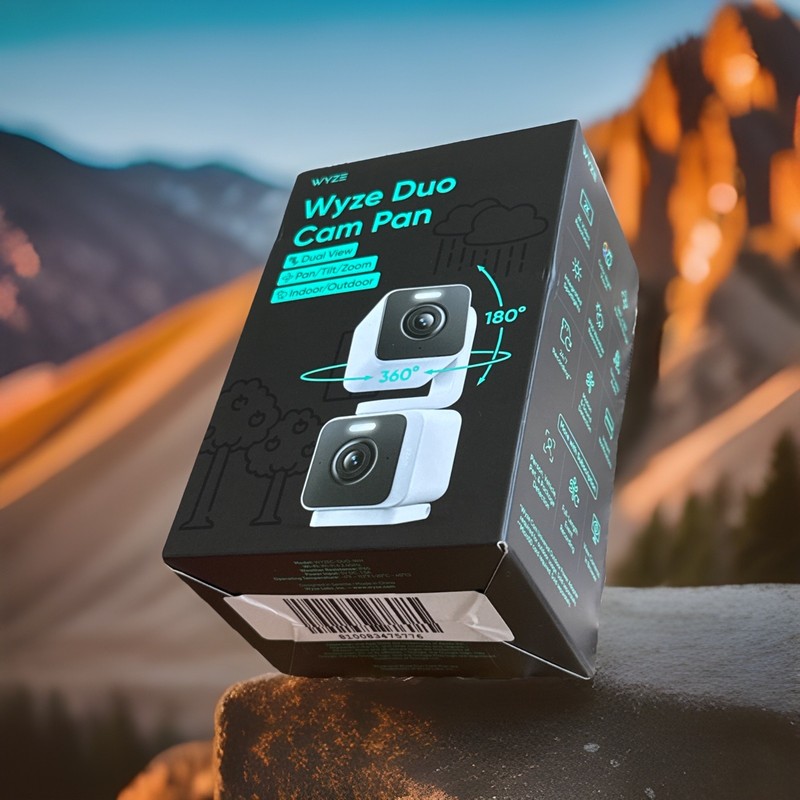 ✅ Wyze - Duo Cam Pan 2K Wired Dual Pan/Tilt Camera with Spotlight Indoor/Outd. ✅ gallery