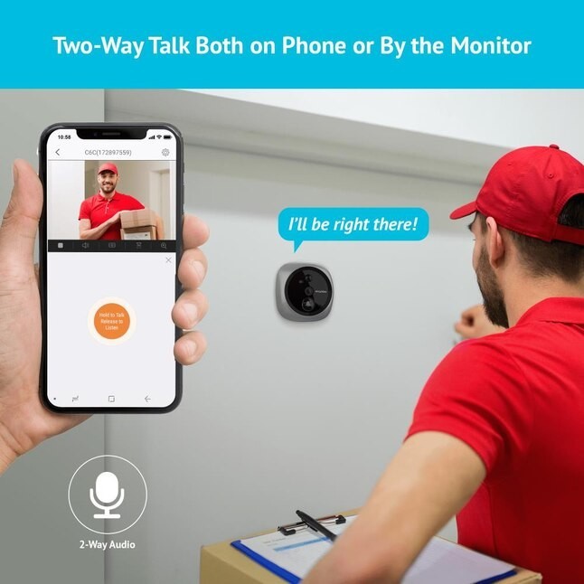 LaView ONE Peek Outdoor 1-Camera Micro Sd (Included) Internet Cloud-based gallery