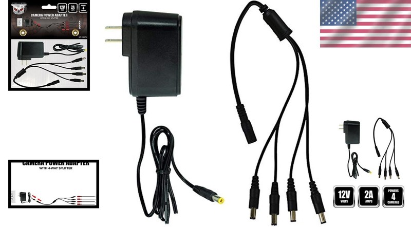 Night Owl SPF-CAMP-2A Camera Adapter with 4-Way Splitter - Power Up to 4 Cameras gallery