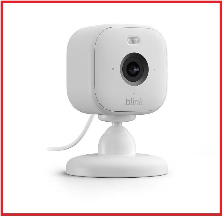 Blink Mini 2 Plug-In Camera – 1080p HD Indoor/Outdoor Smart Security System