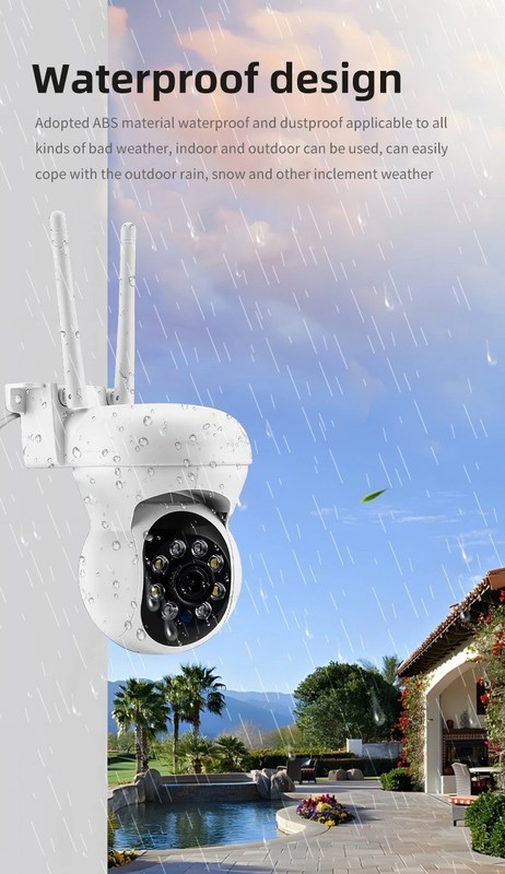 K21 Wifi PTZ Home Camera 1080P 2MP Full-color Night Vision Motion Detection gallery