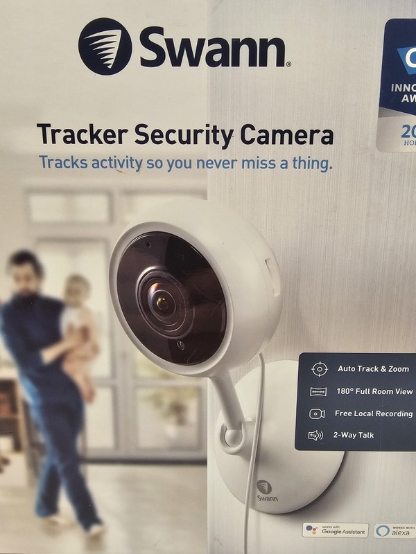 Swann Tracker Security Camera NEW SEALED 1080p WiFi Auto Track Indoor Camera gallery