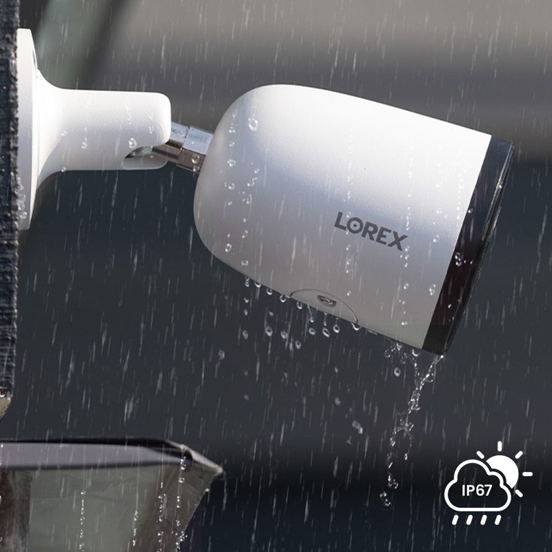 Lorex H30-4K+ 12MP IP Wired Bullet Security Camera Smart Lighting (OPENBOX) gallery