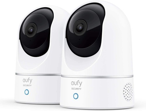 eufy E220 Indoor Security Cameras (2-pack) 3MP Wi-Fi Baby Pet Monitor