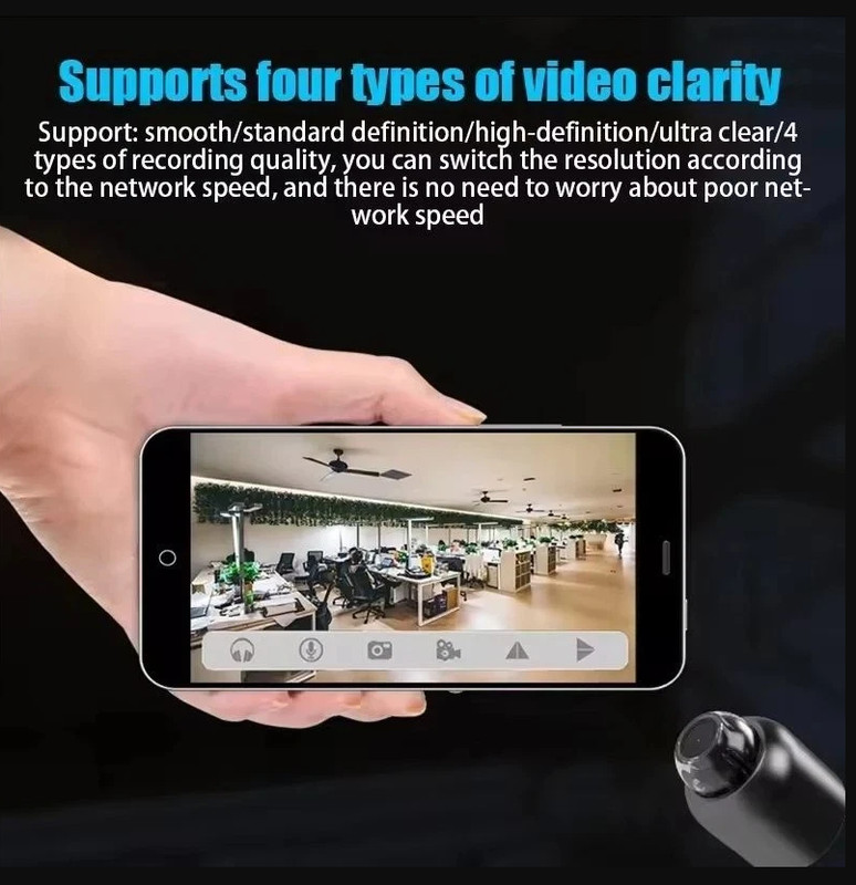 1080P Mini Camera CCTV WiFi HD IP Night Vision Camcorder Home Security Cam gallery