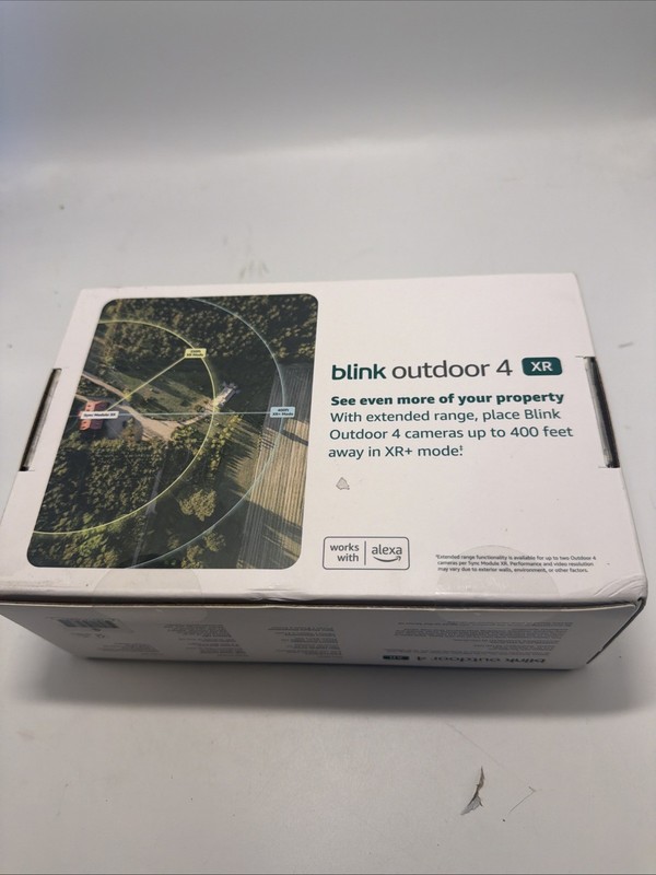 Blink Outdoor 4 XR 4-Camera Smart Security System Battery Powered *NEW SEALED* gallery