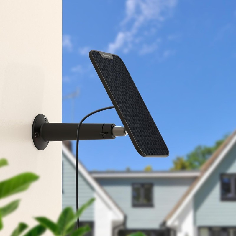 3W Weather-Resistant Solar Panel for Continuous Charging Security Cameras gallery
