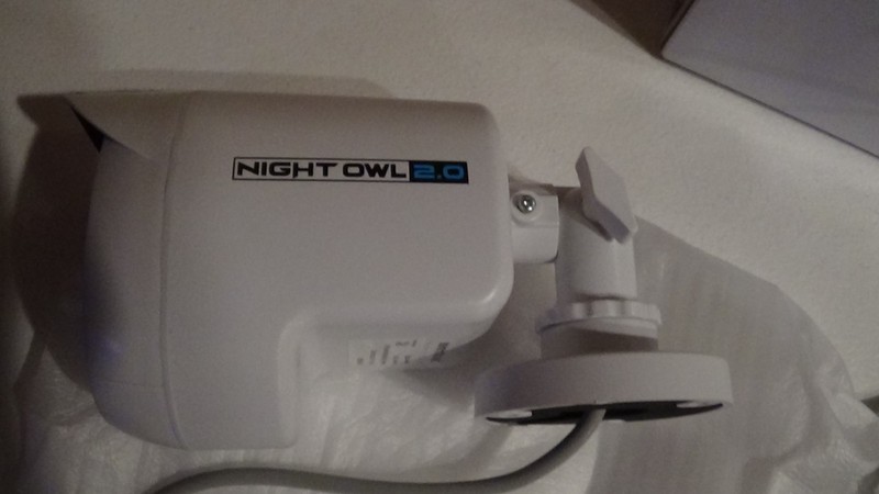 Night Owl 2.0 security system exterior camera with wiring bundle in box gallery
