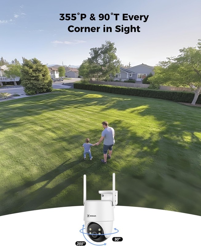 24/7 Recording AOV WiFi Security Camera Outdoor Wireless with 10000mAh Batter... gallery