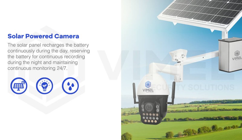 4G Solar Security Camera UHD 4K 30X Optical Zoom 256GB LIVE VIEW PTZ gallery