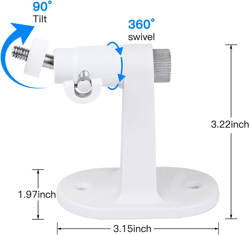 Adhesive Security Camera Mount for Eufy Indoor Cam E30/C210/C220/E220, Adjustabl gallery