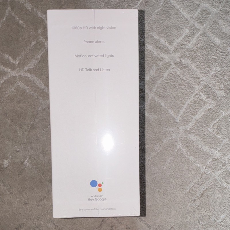 Google Nest Cam with Floodlight 1080p Outdoor Wi-Fi Night Vision White gallery