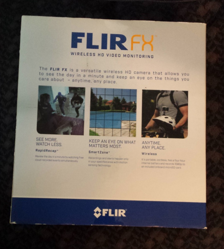 FLIR FX Wireless HD Video Monitoring camera FXV101-W gallery