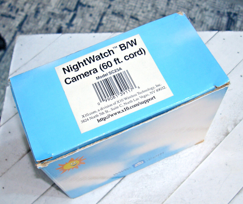 NightWatch Black & White Camera w/ 60ft. Cord – Model SC23A