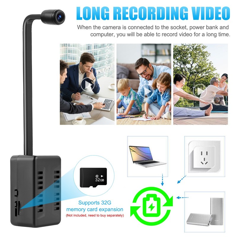 Full HD 1080P Cam Wireless WiFi Security Mini Micro Pinhole Screw DIY Cam DVR gallery