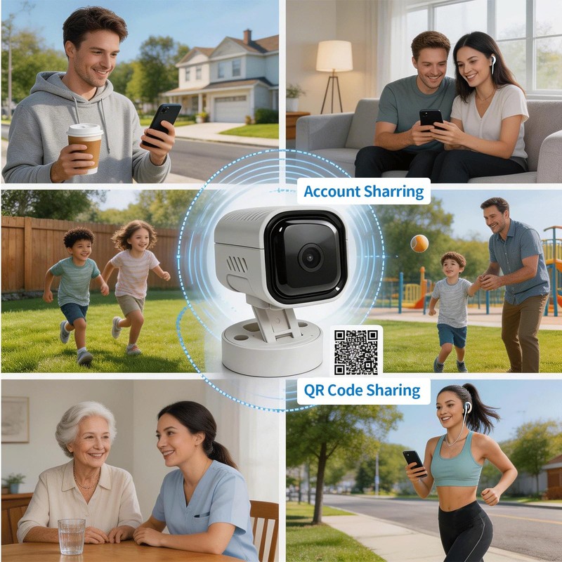 Upgraded 1080P Mini Camera, Wireless Indoor Security Camera for Home Office P... gallery