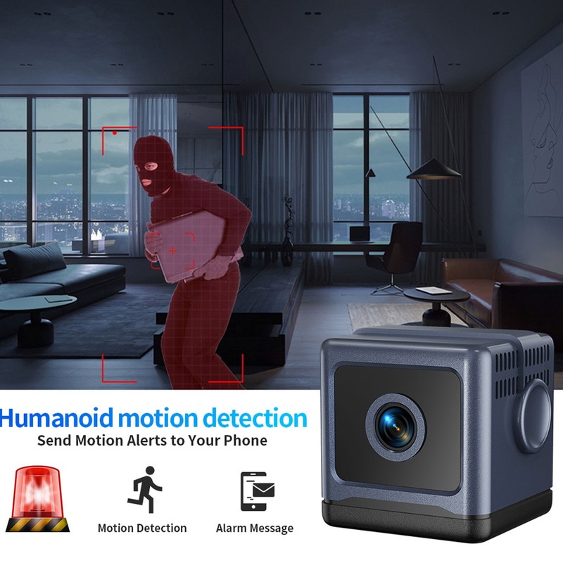 Mini Camera 1080P HD Wifi Wireless Cloud Storage & Night Vision Portable CamQA