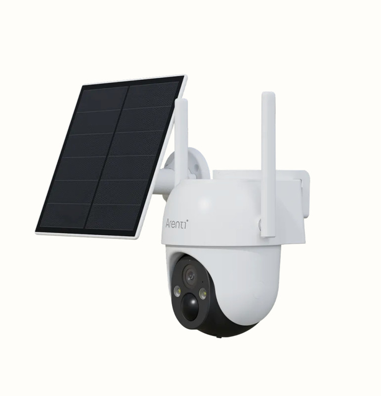 ARENTI Wireless Battery Outdoor Camera with Solar Panel GO2T/SP2 2.4GHz WiFi