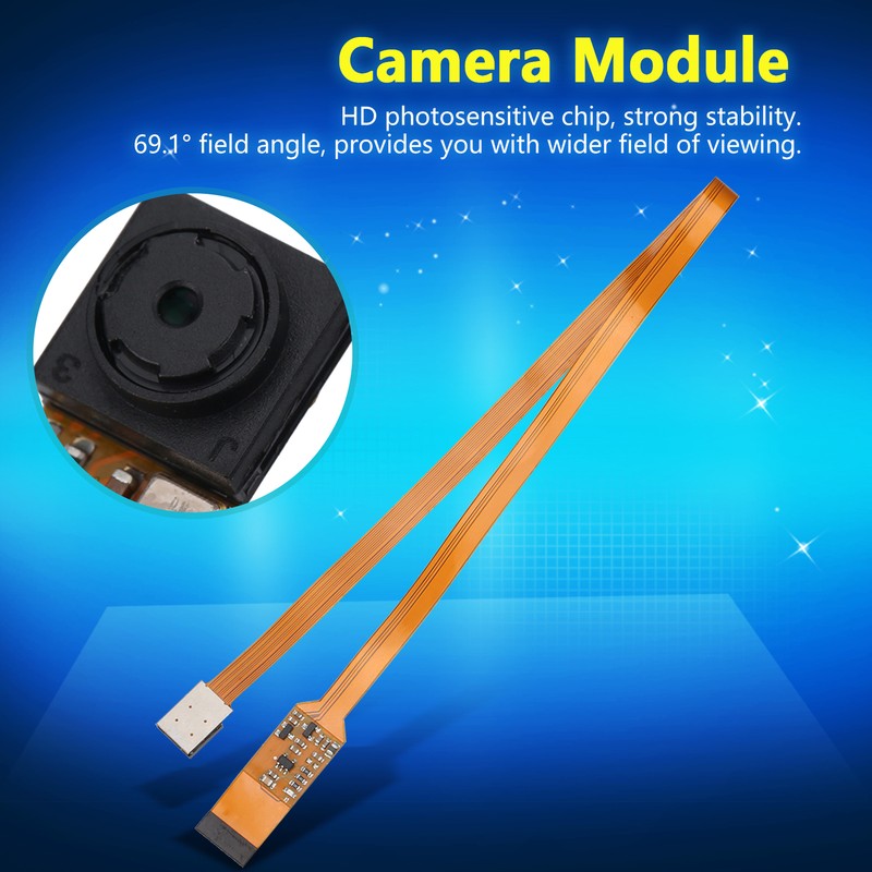 HBV‑ZERO‑V3.0 Camera Module 5MP 30cm Cable 69.1°Field Angle Fit For Pi ZERO gallery