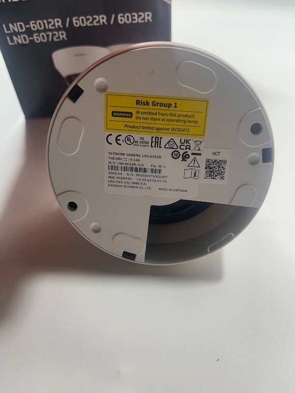 NEW-Wisenet security camera LNV6012R gallery