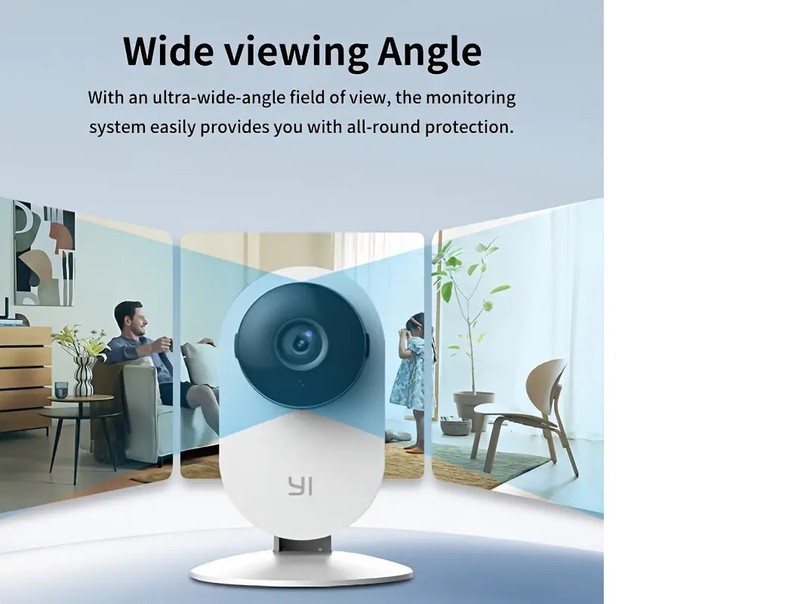 2 Pack Smart Indoor Security Cam Camera Baby Monitor Lot High Quality T028 gallery