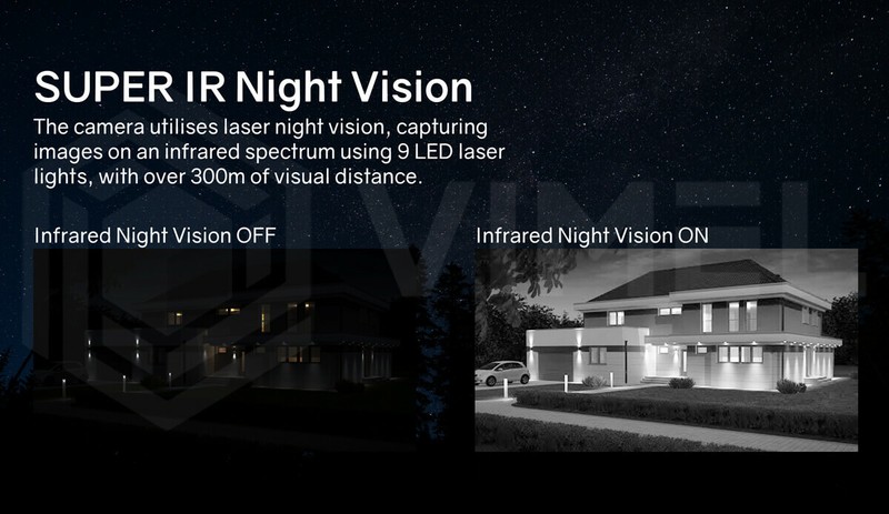 4G Solar Super Laser Night Vision Security Camera Outdoor PTZ 20X Optical Zoom gallery