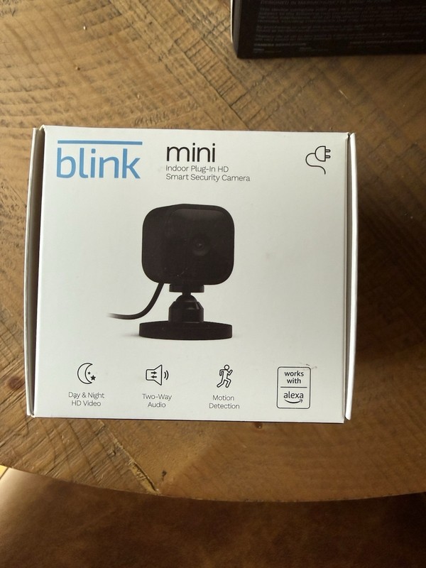 Blink Smart WiFi Video Doorbell Wireless, Black with Sync Module 2 and Mini Cam gallery