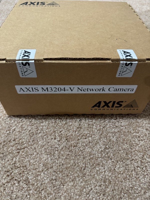 New Axis 3204-V Fixed Lens Vandal Dome POE H.264 1MP 720p Network IP Camera