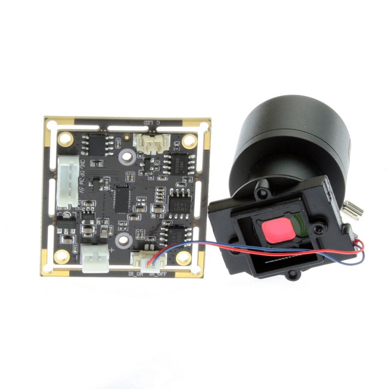 720P Webcam w/ 2.8-12mm Varifocal Lens CMOS OV9712 USB Camera Board MJPEG/YUY2 gallery